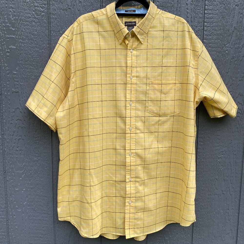 St. John's Bay 2x-4x Tall Button Down Dress Shirt